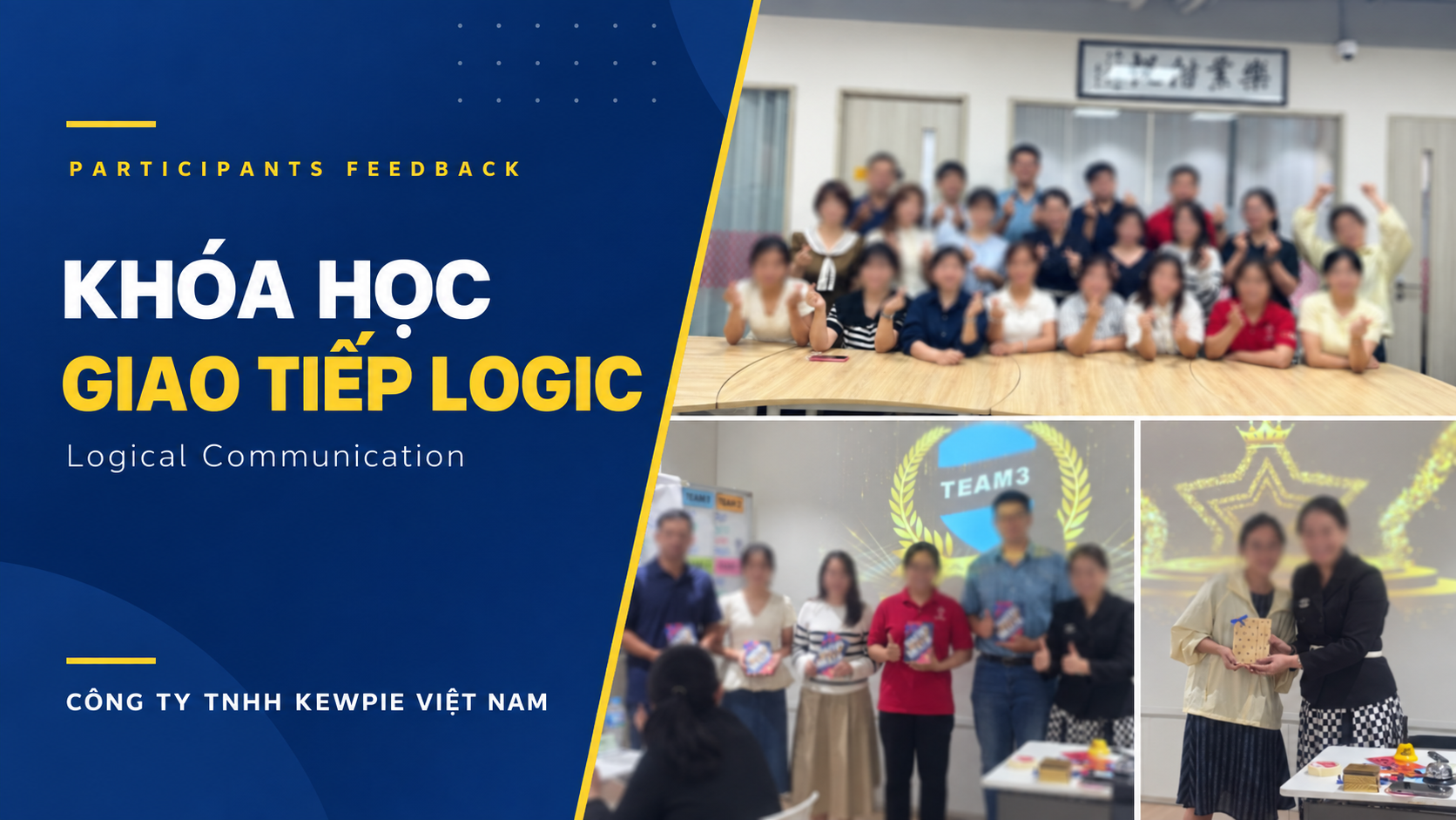 Khóa học Giao tiếp Logic (Logical Communication) – Công ty TNHH KEWPIE VIỆT NAM